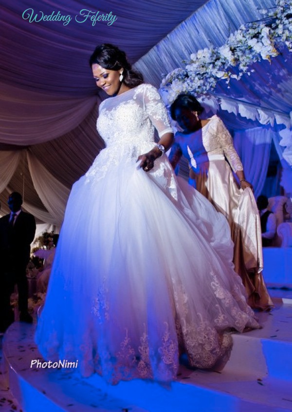 In Nigeria Flowered Chiffon Gown Styles - Temu